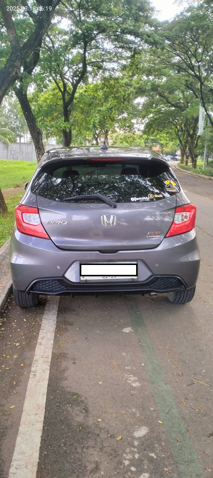 Foto Rental Mobil Honda Brio RS 2019